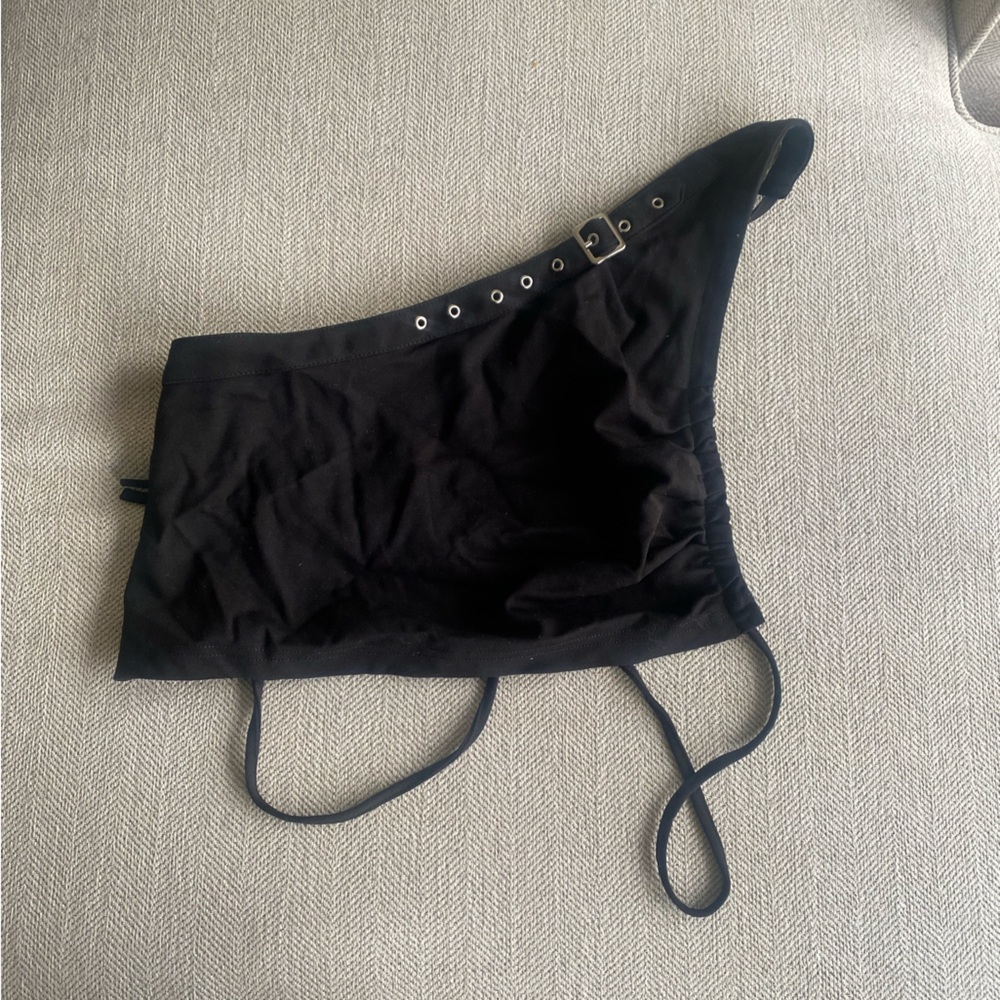 FINAL SALE - Y2K vintage one shouldered top